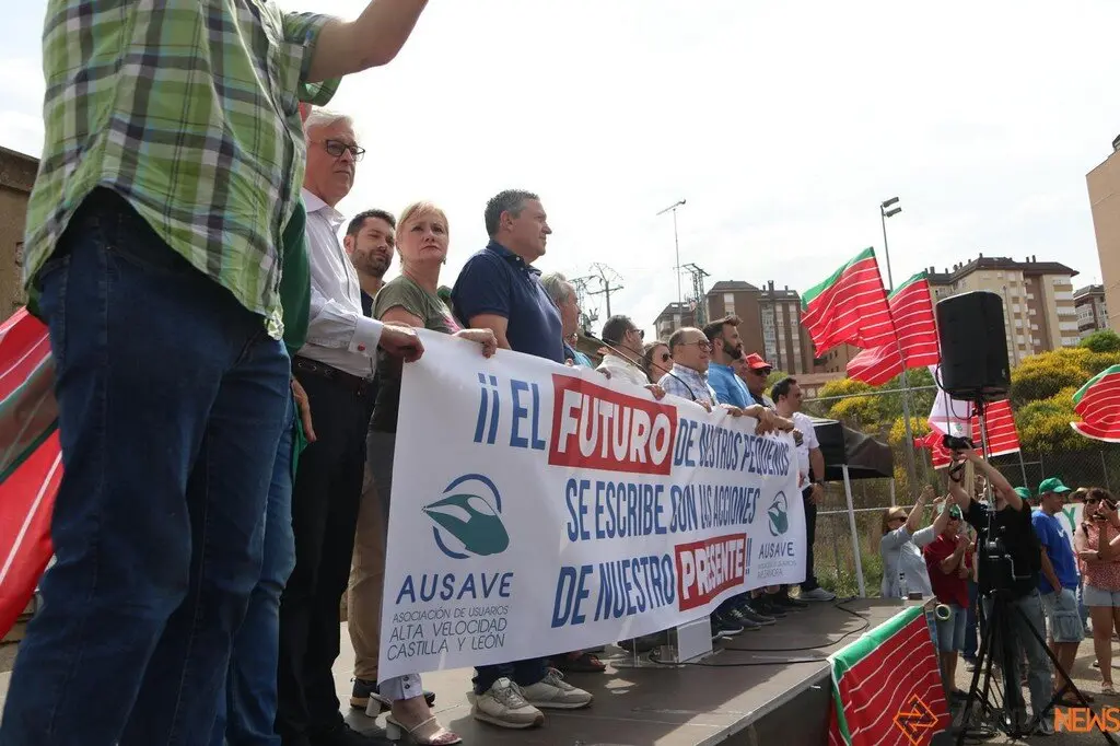 Manifestación contra supresión tren Zamora_9
