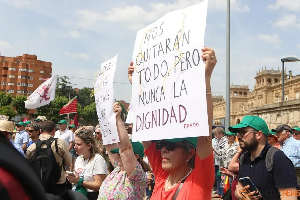 Manifestación contra supresión tren Zamora_11