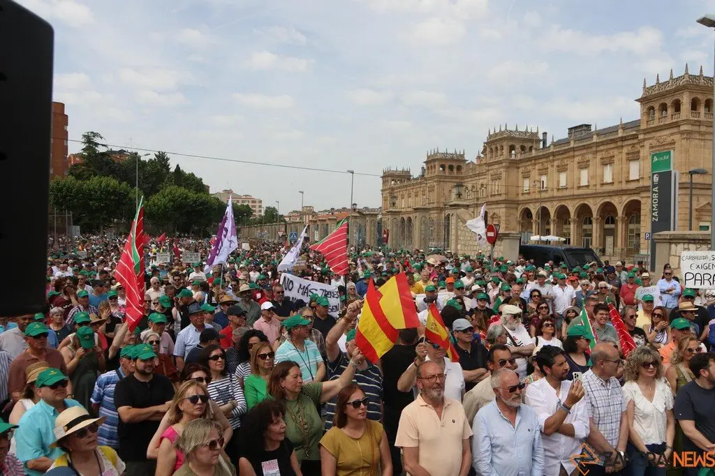 Manifestación contra supresión tren Zamora_15