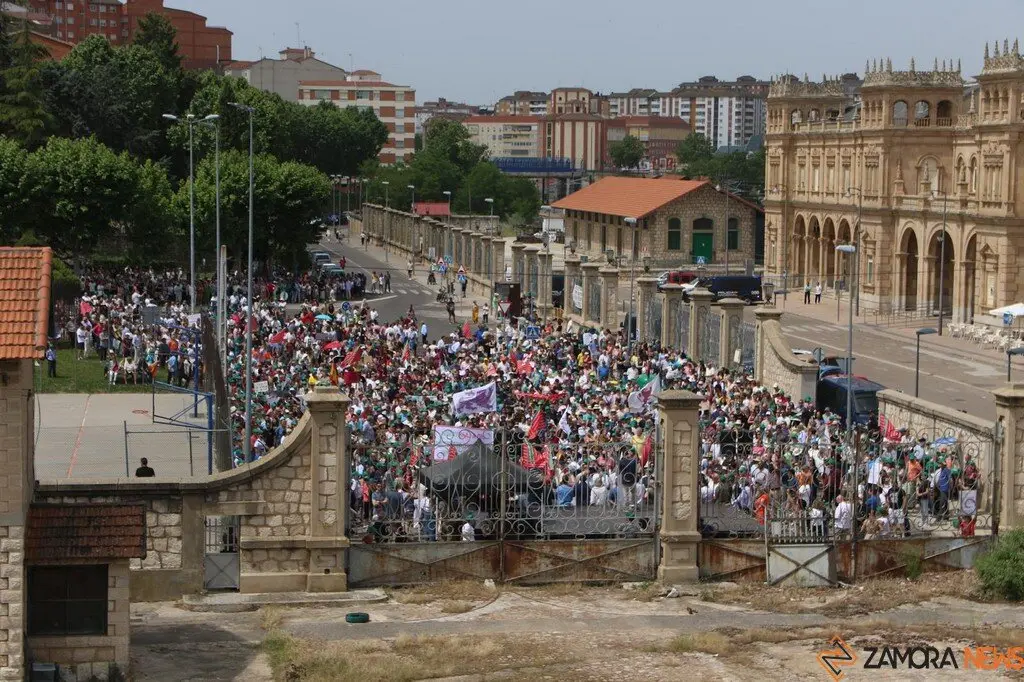 Manifestación contra supresión tren Zamora_22