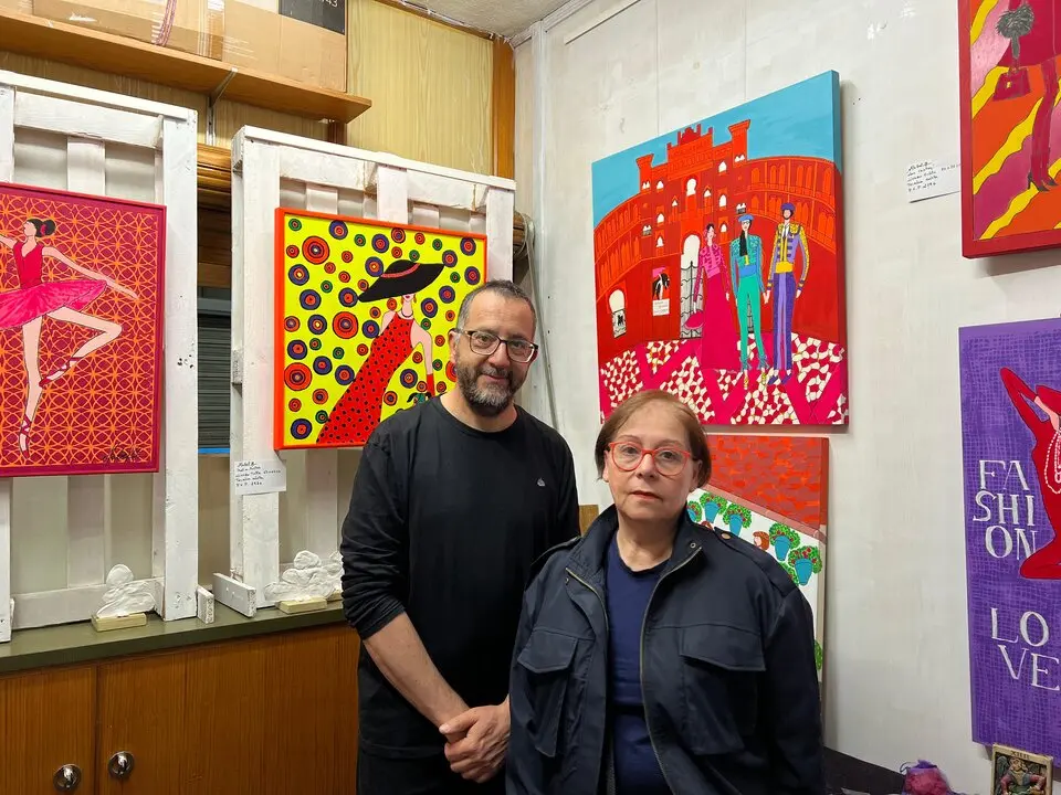 Mabel Guerrero y Juan Amo Galería El Tratero
