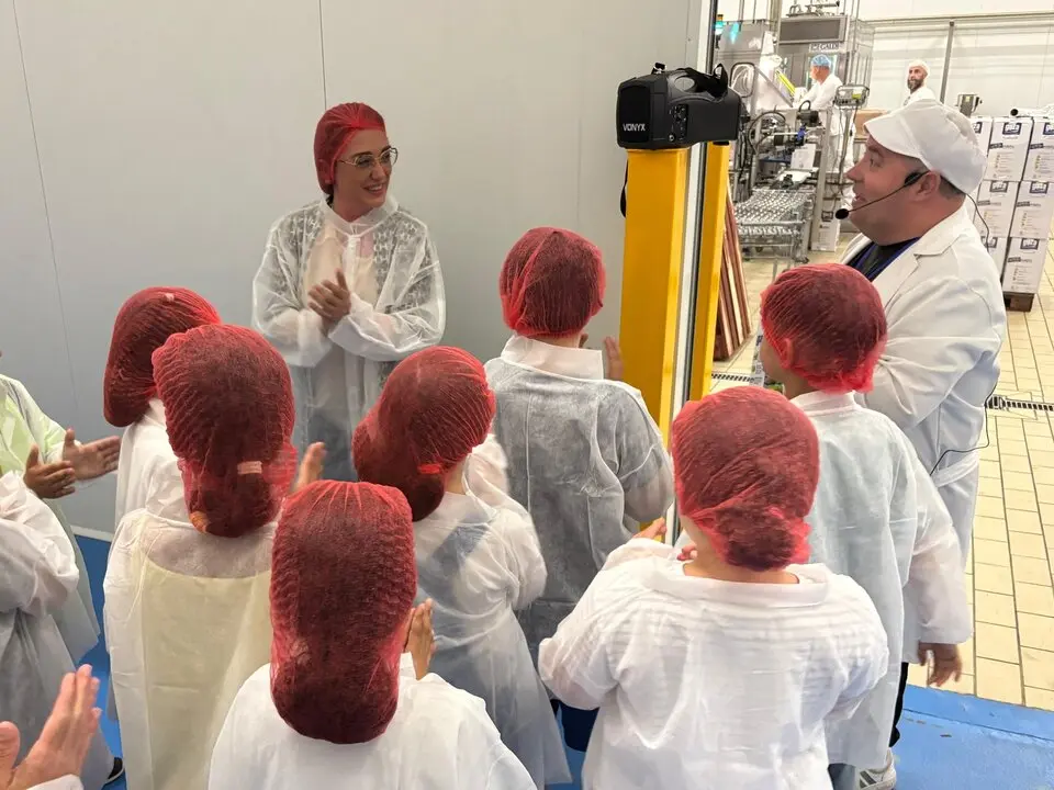 Visita alumnos Leche Gaza
