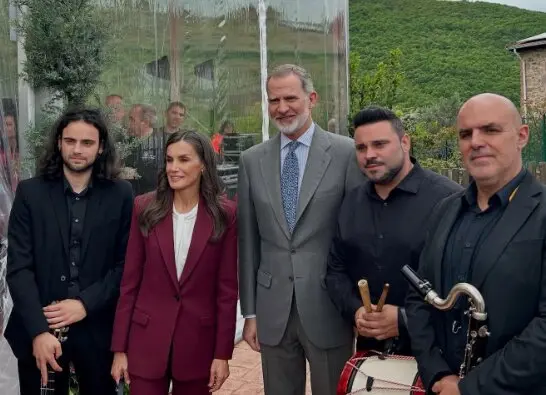 El zamorano Luis Pedraza estrena una pieza musical ante los Reyes
