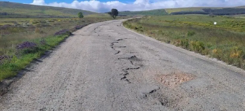 carretera de otero de bodas y ferreras