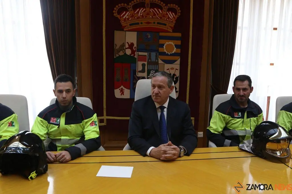Toma posesión bomberos Zamora