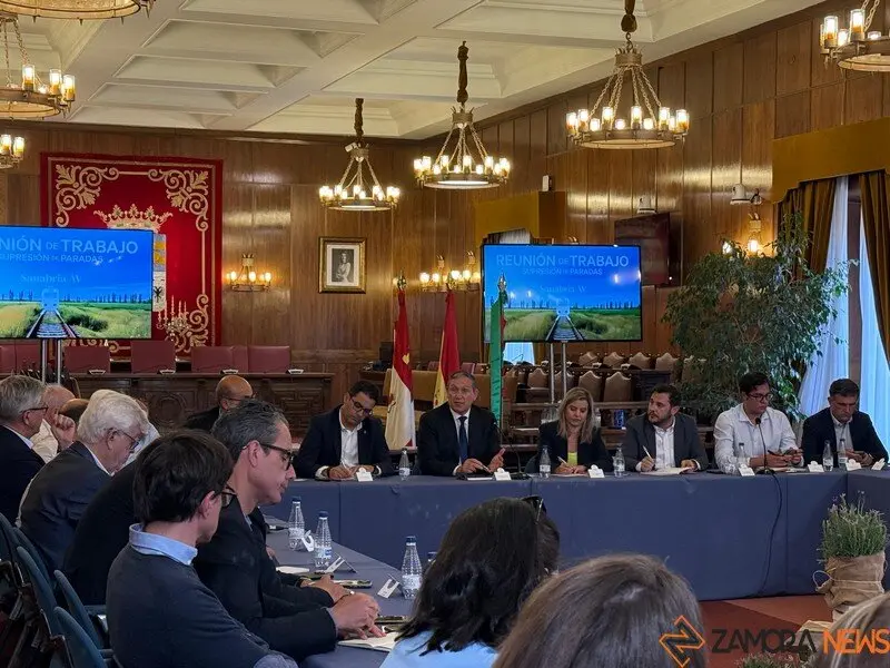reunión entre las instituciones por el AVE _2