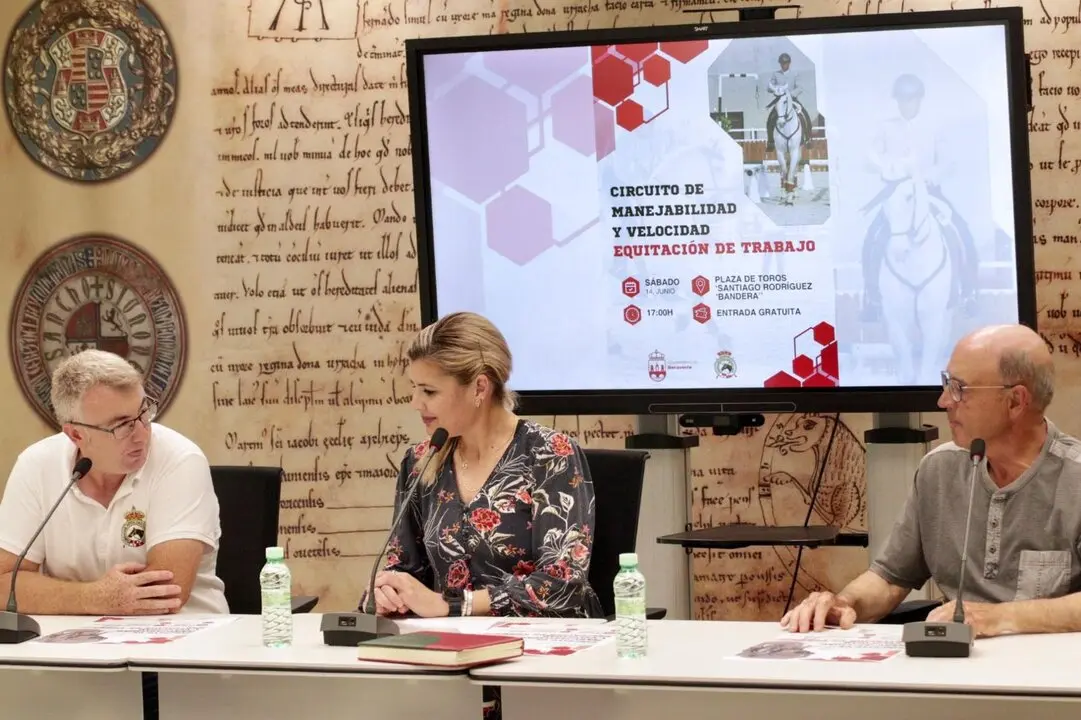Presentación exhibición ecuestre  Benavente