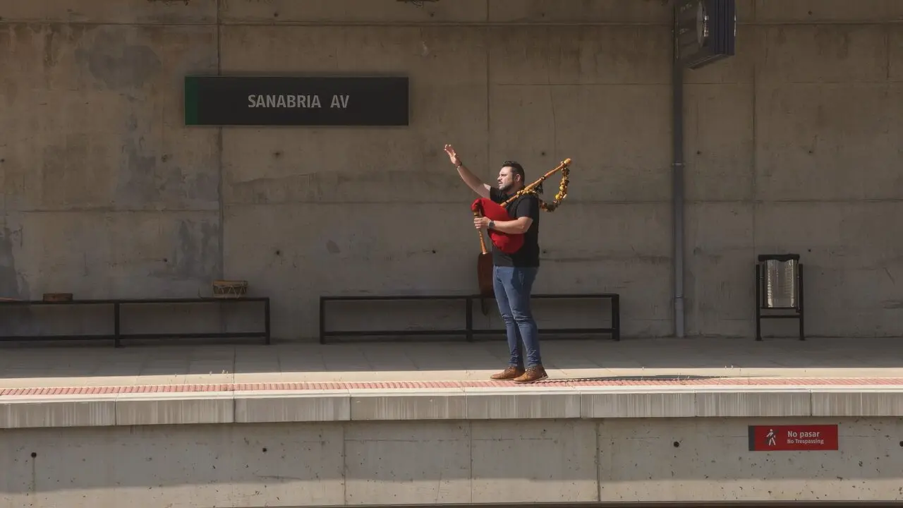 Luis Antonio Pedraza, video estación de ave