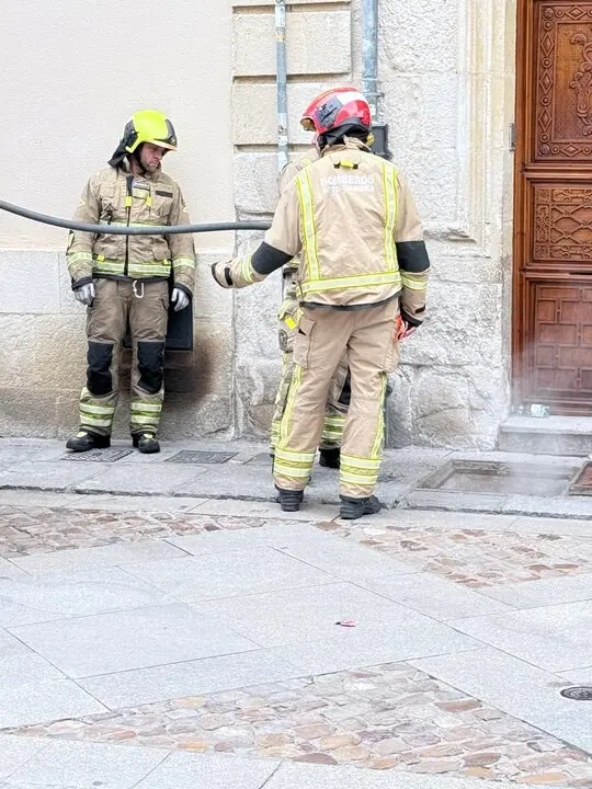 bomberos de Zamora sofocan un conato  (2)