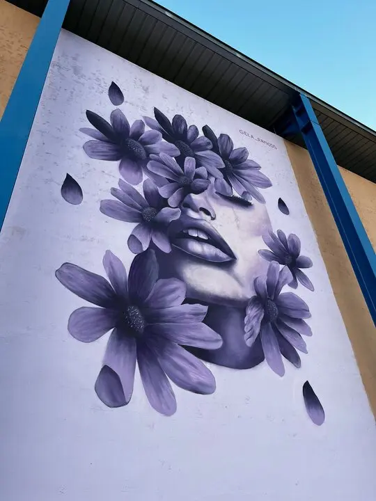 mural Gela Ramos en Santibáñez de Tera. IMAGEN CEDIDA  (2)