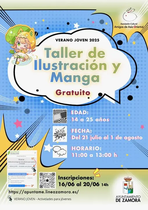 taller ilustración y manga