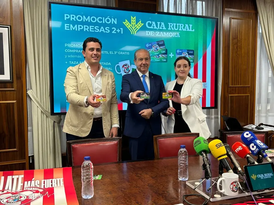 Renovación Cjar Rural como sponsor del Zamora y presentación campaña de abonados
