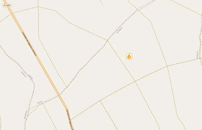 Incendio en El Piñero