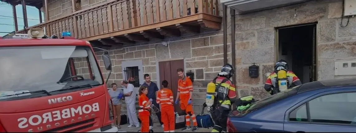 Bomberos. Imagen de la Diputación de Zamora