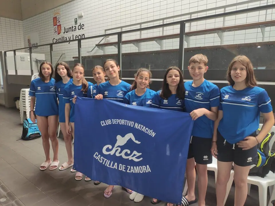 Clun Natacion Castilla Campeonato de verano infantil Castilla y León