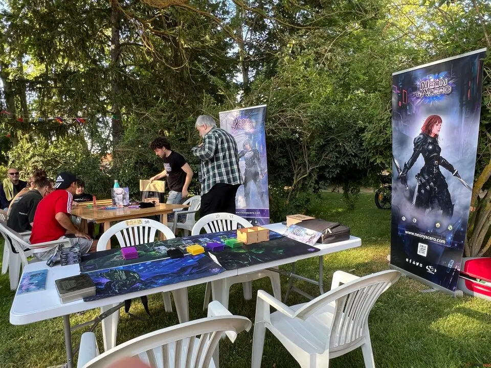 Jardines del Castillo de Zamora, “Juegos de Mesa en la Calle”