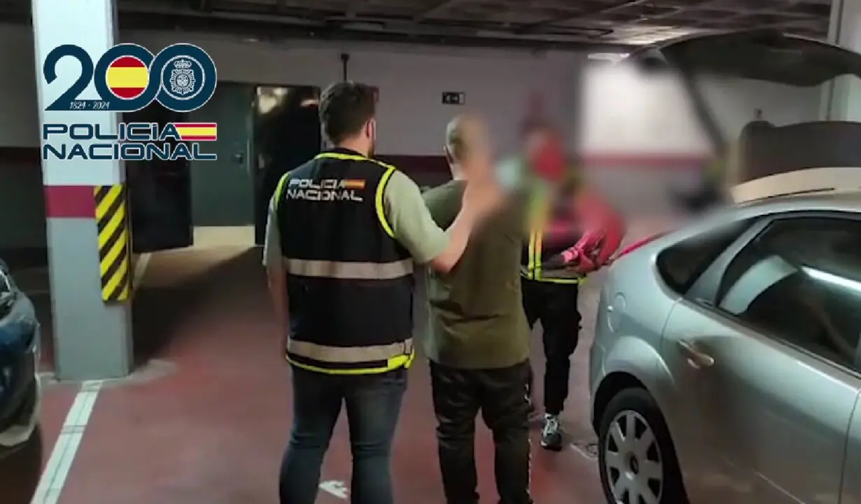 macrooperación contra la explotación sexual infantil. Imagen de la policía nacional.