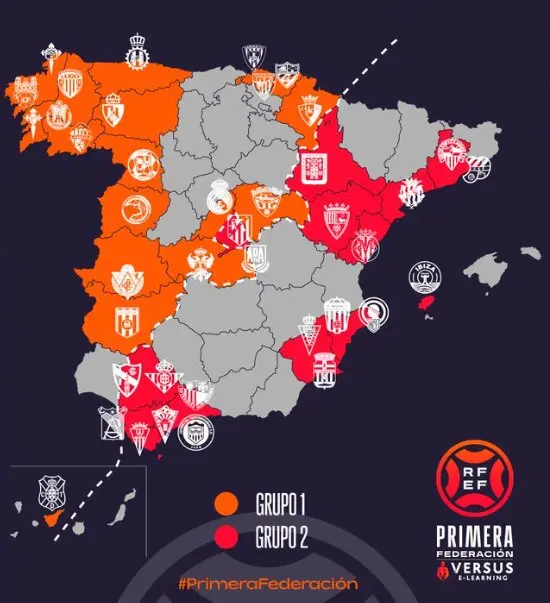 Grupos Primera RFEF