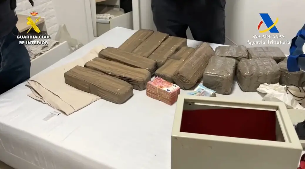 Operación contra el narcotráfico en el sur
