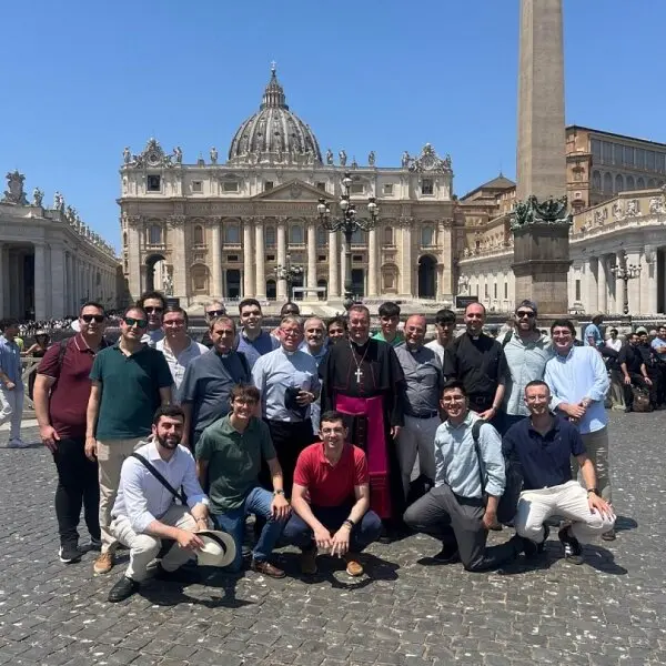 Un seminarista zamorano participa en el Jubileo de los seminaristas en Roma