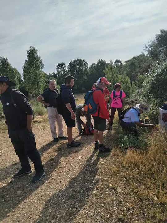 Equipo de trabajo de señalizacion