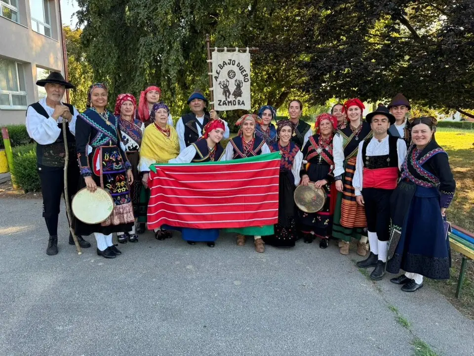 Bajo Duero participa en un festival internacinal de folklore en Croacia