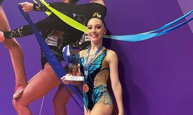 Paula García, del Club Ritmo León