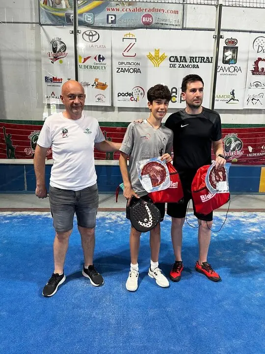 Open X Aniversario del Viriato Pádel Club , Campeones Masculino
