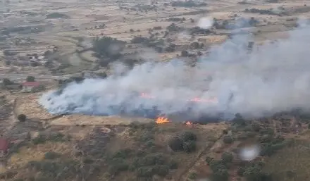 Incendio Villalcampo