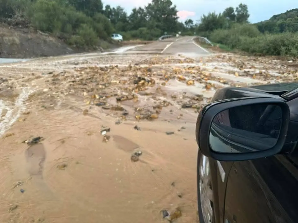 tormenta arrastre piedrasa