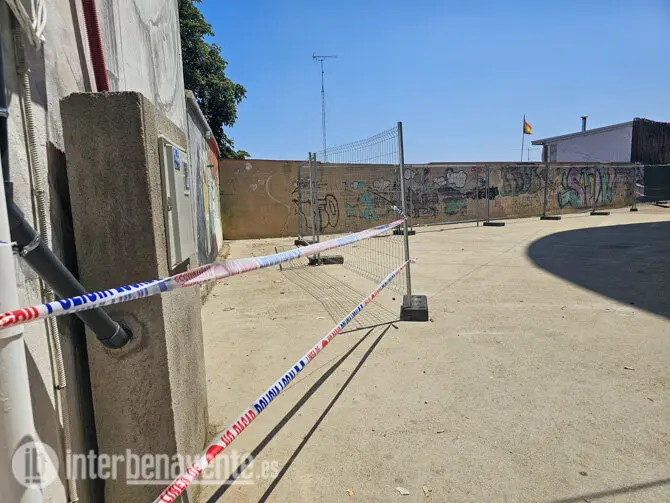 Acotado parte del acceso a la Mota. IMAGEN INTERBENAVENTE