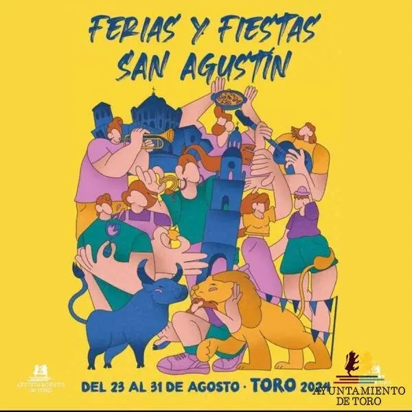 cartel fiestas de Toro 2024