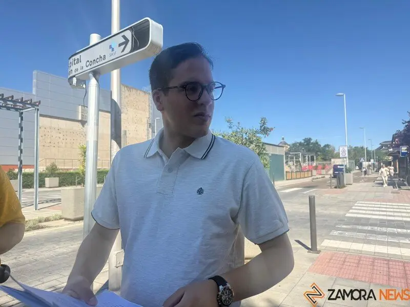 Pablo Novo en las obras de ajardinamiento realizadas en la avenida Reyes Católicos._3