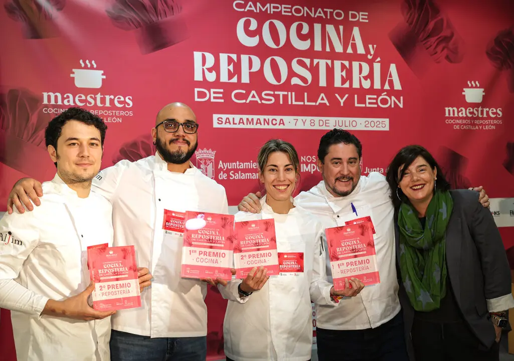 Ganadores Campeonato Cocina y Reposteria de Castilla y León 2025