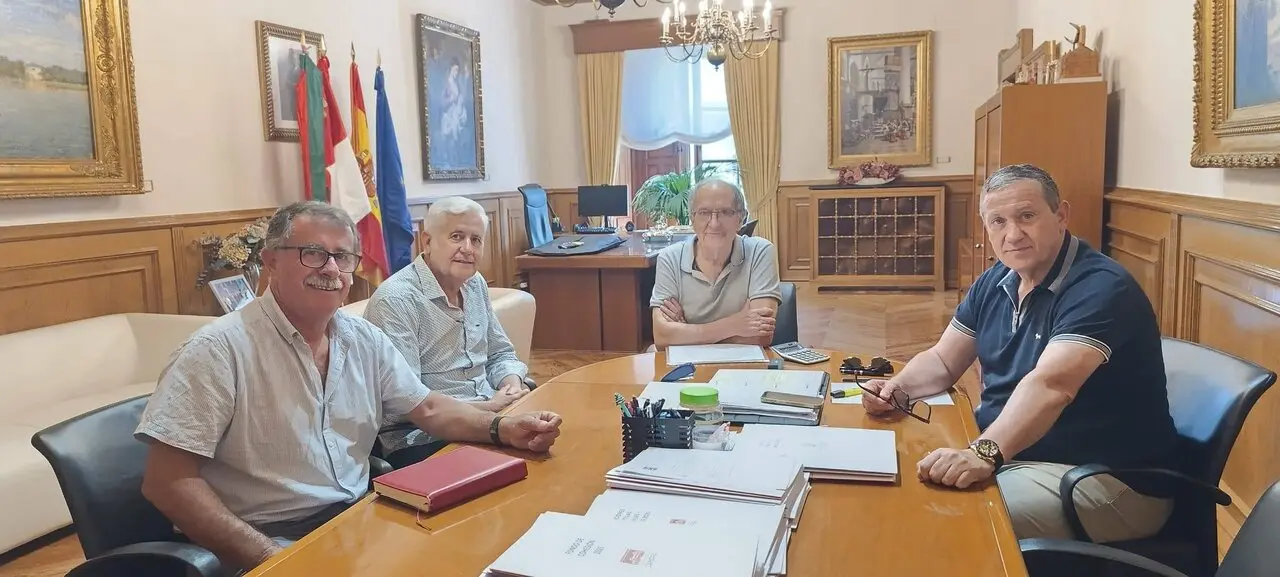 Reunión con alcaldes de la Diputación de Zamora
