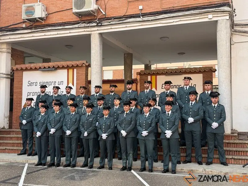 acto bienvenida Guardias Civiles en Zamora _3
