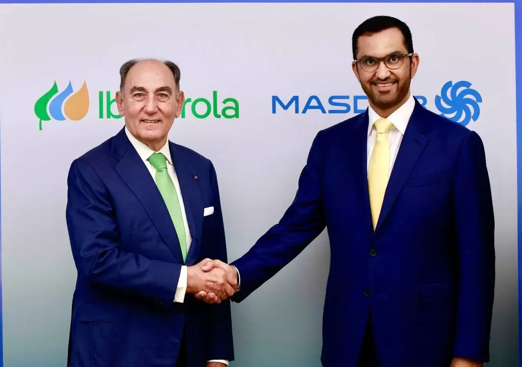 2025.07.10. Ignacio Galan con Dr. Sultan Al Jaber
