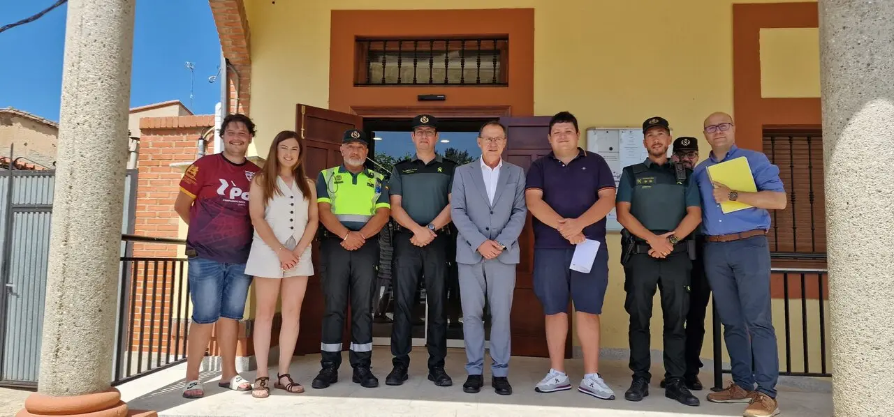 reunión de seguridad en Moraleja del Vino