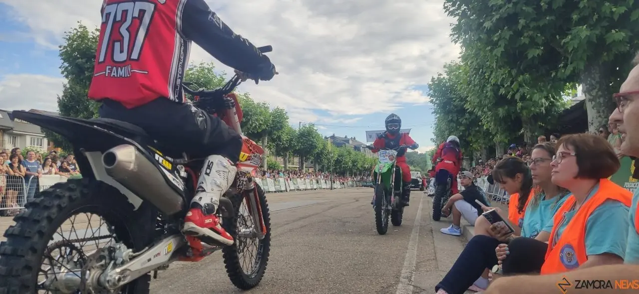 Exhibición de Freestyle Motocross