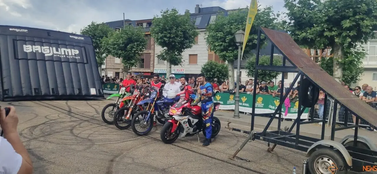 Exhibición de Freestyle Motocross