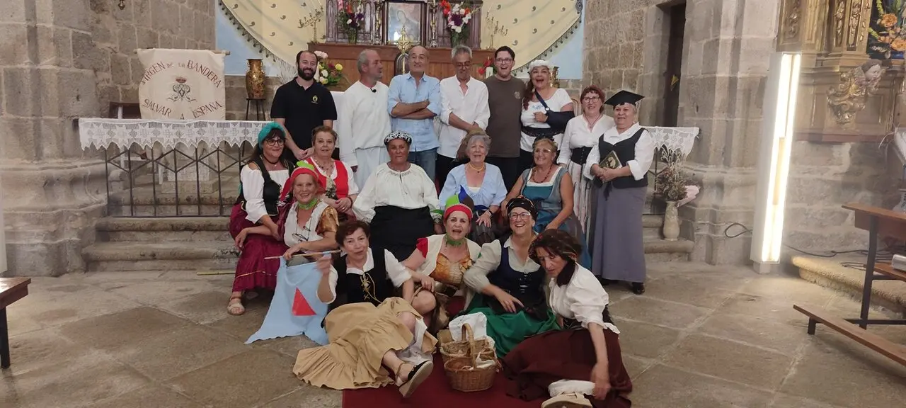 Elenco de la representación del Auto del Repelón de Juan del Enzina en Fermoselle - Imagen de redes sociales