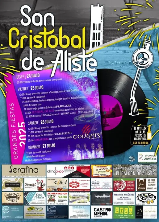 San Cristobal de Aliste cartel