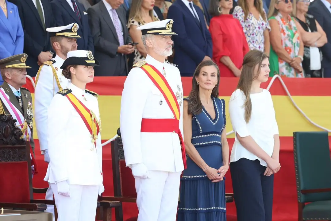 La Princesa de Asturias recibe la Gran Cruz del Mérito Naval - imagen de redes sociales