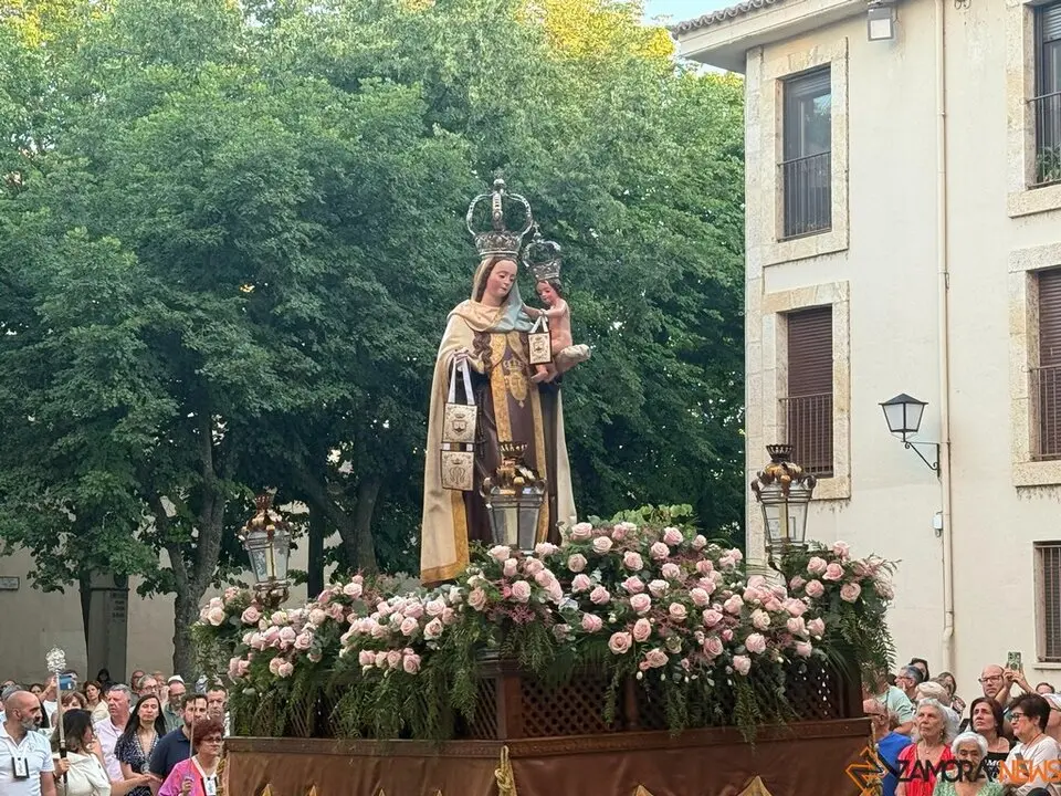 Procesión de la Virgen del Carmen Zamora_7