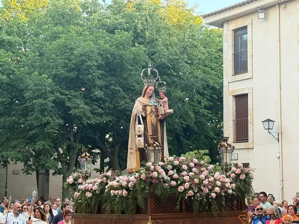 Procesión de la Virgen del Carmen Zamora_8