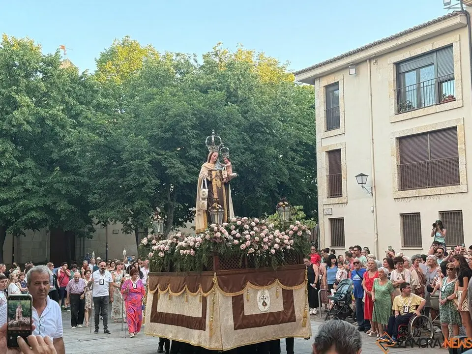 Procesión de la Virgen del Carmen Zamora_9