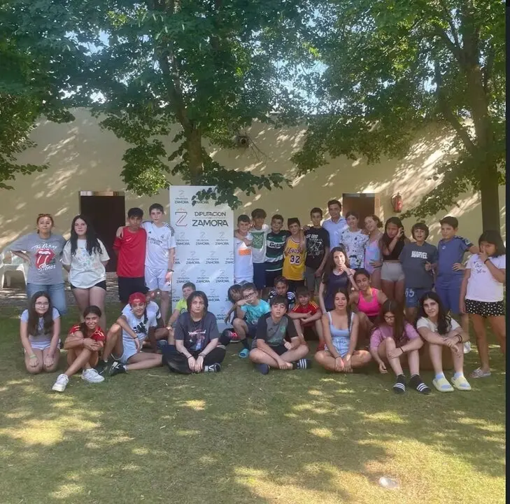 Juan del Canto visita el Campamento Transfronterizo en la Fundación Rei Afonso Henriques - Imagen de redes sociales
