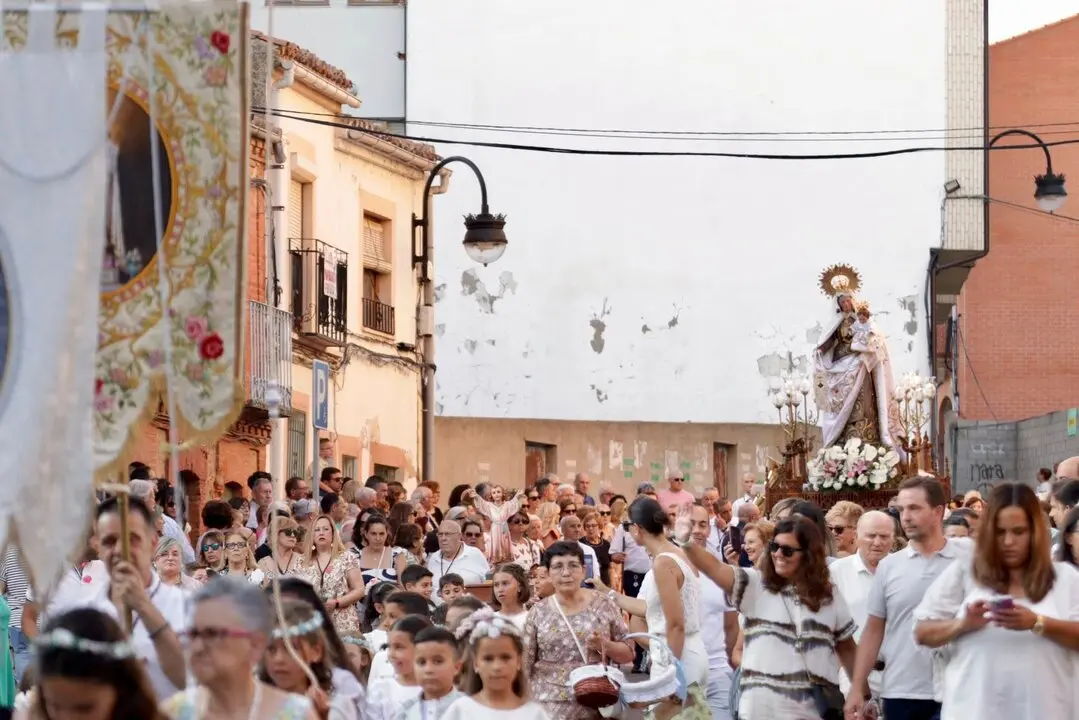 Procesión de la Virgen del Carmen en Benavente- Imagen de redes sociales