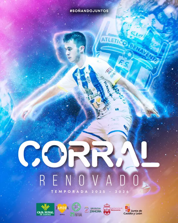 Javier Corral renueva con el Caja Rural Atlético Benavente