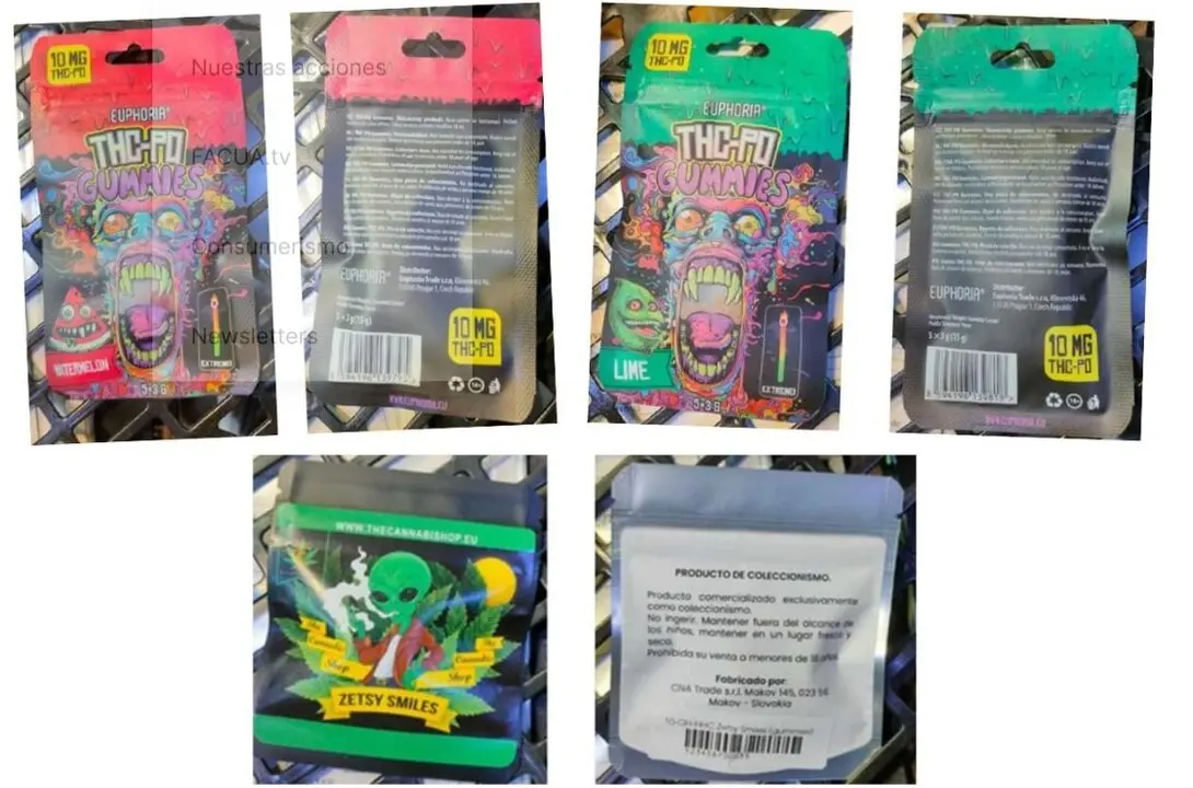 Lotes de paquetes afectados 
